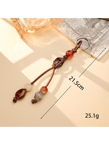 Keypus - Vintage Beaded Charm Keychain