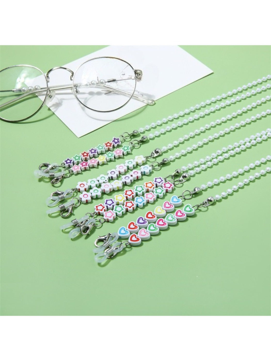 Velra - Colorful Geometric Shaped Eyeglass Strap