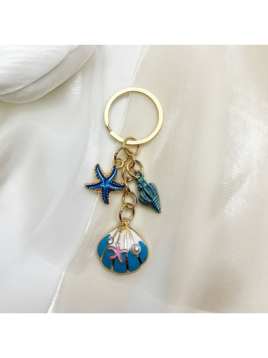 Keypus pendant keychain shown in natural light highlighting its craftsmanship