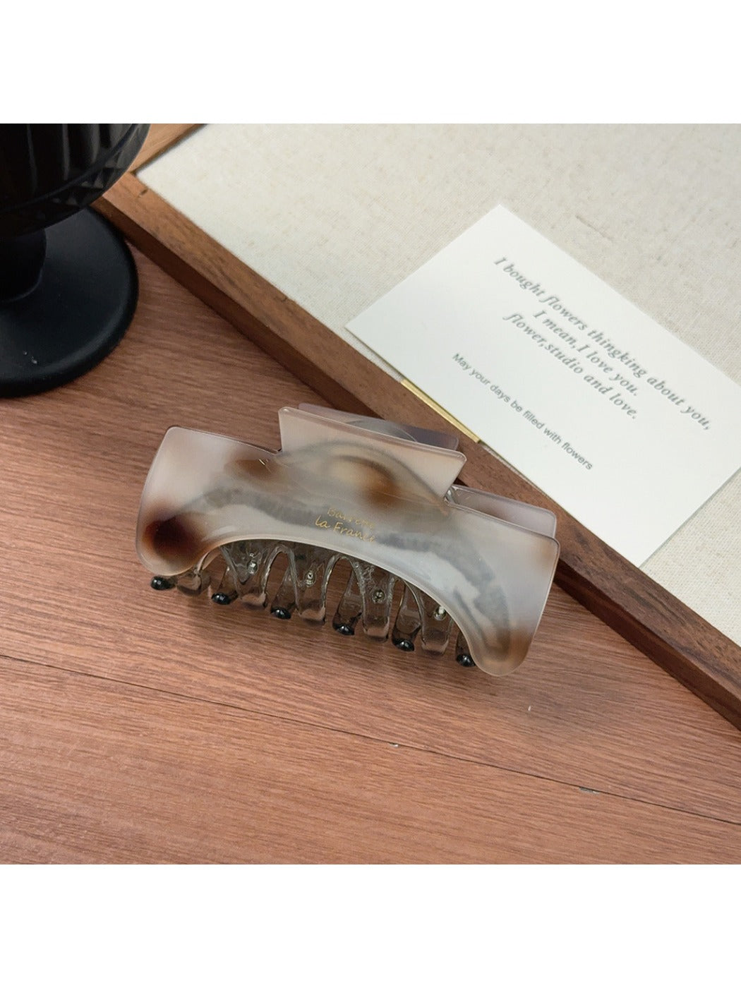 Beau - Dual Square-Shaped Hair Clip