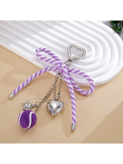 Keypus - Elegant Bow-Shaped Charm Keychain