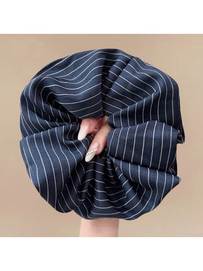 Gifty - Simple Striped Scrunchie Hair Tie