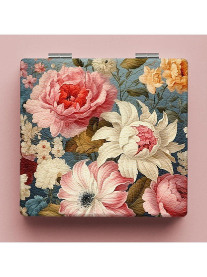 Mirroray - Oil Painting Illustration Square Vanity Mirror