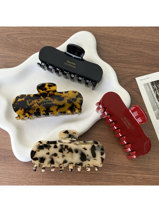 Beau - Retro Style Square Claw Clip