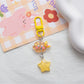 Keypus - Cute Cloud and Star Charm Keychain