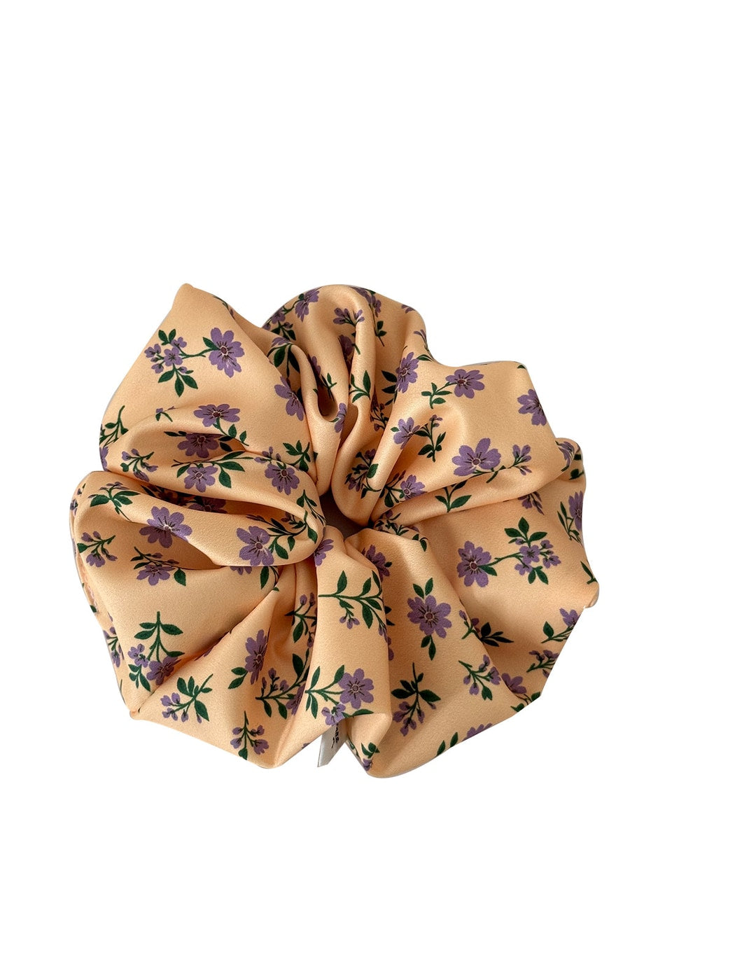 Gifty - Sweet Floral Pattern Polyester Hair Tie Scrunchie