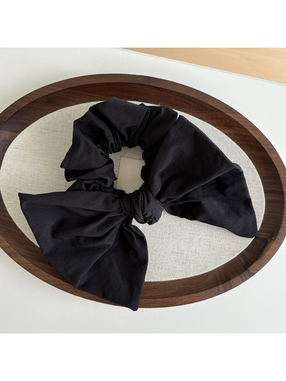 Gifty - Sweet Bow Detail Polyester Scrunchie