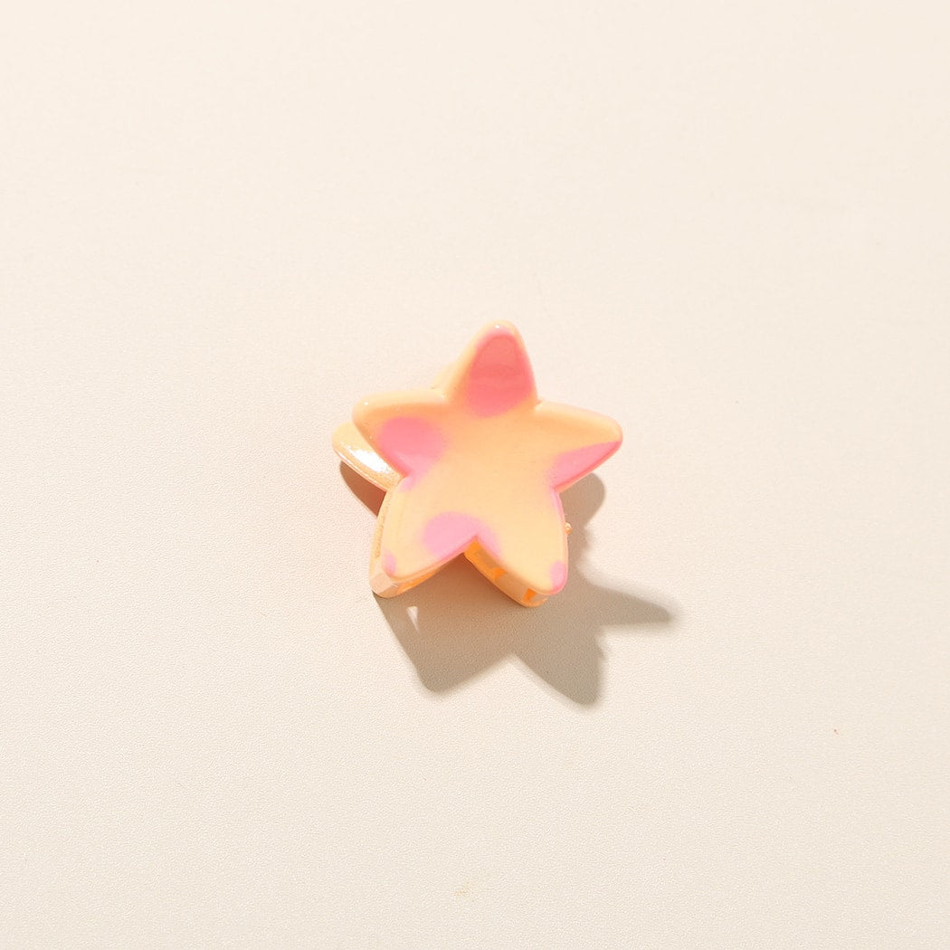 Beau - Sweet Star Shape Glossy Side Styling Claw Clip