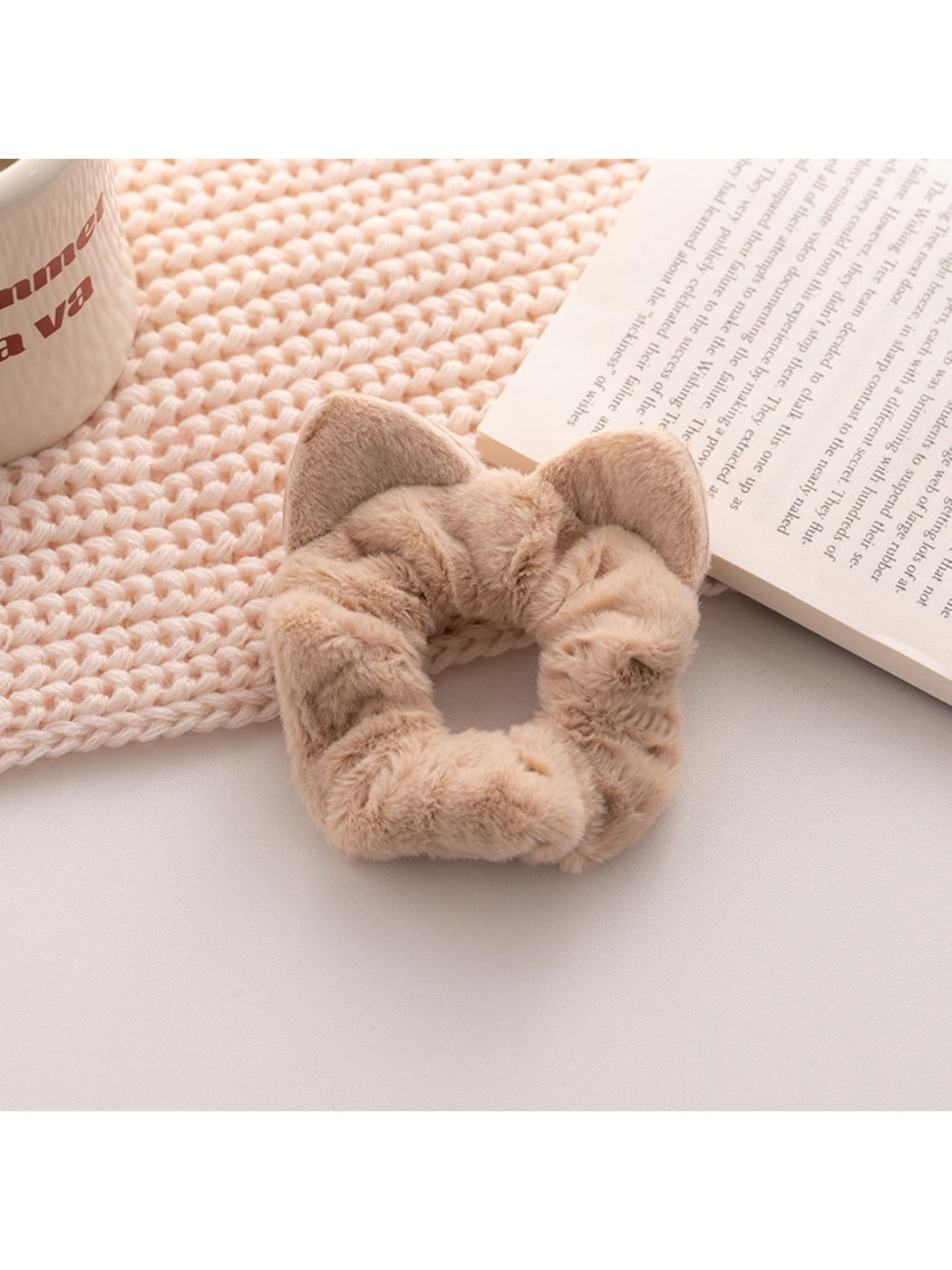 Gifty - Fashionable Plush Cat Ear Hair Ties