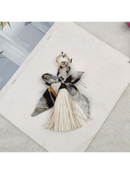 Keypus - Tassel Bow Pendant Keychain