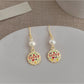 Earedge - Lucky Letter Charm Earrings