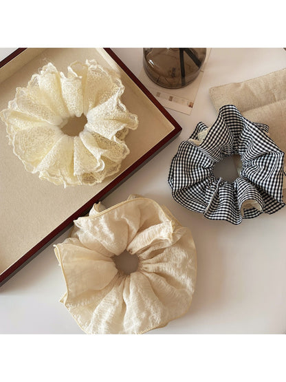 Gifty - Spring Summer Spun Yarn Hair Ties