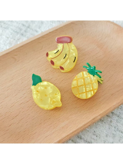 Beau - Mini Fruit-Embellished Hair Clip