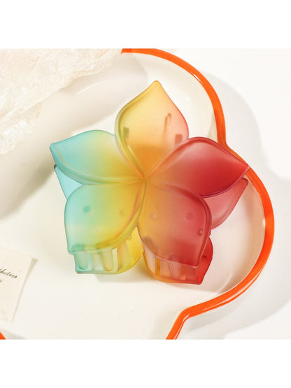 Beau - Five Leaf Flower Gradient Hair Clip