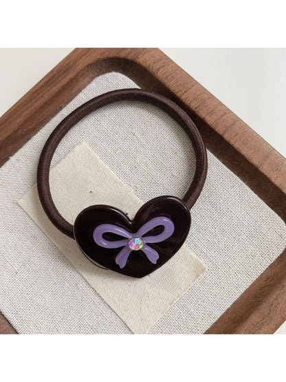 Gifty - Bow Letter Hair Tie