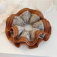 Gifty - Brown Knit Scrunchie Hair Tie