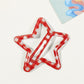 Beau - Five-Pointed Star Print Hair Clip