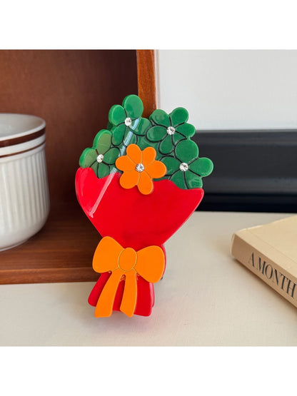 Beau - Acetic Acid Bouquet-shaped Hairpin