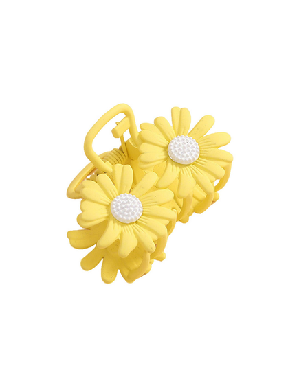 Beau - Fresh Daisy Design Alloy Hair Claw Clip