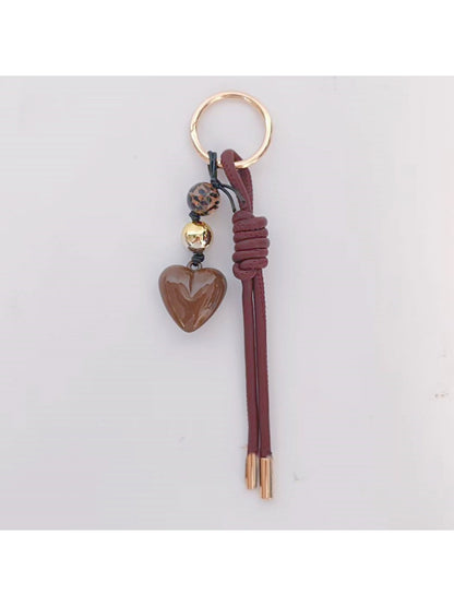 Keypus - Exquisite Heart Pendant Keychain