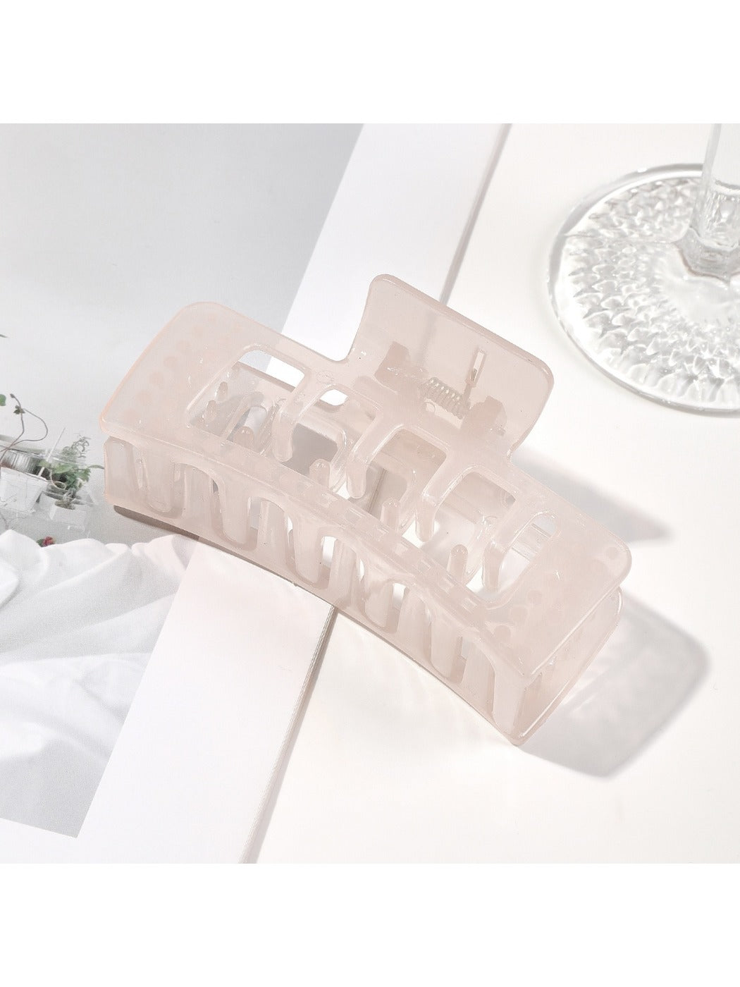 Beau - Square Matte Large Hair Clip