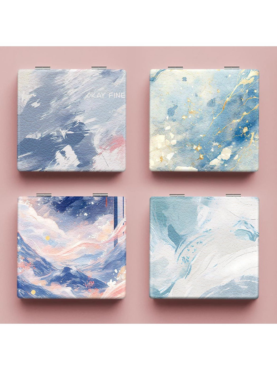 Mirroray - Portable Foldable Cartoon Makeup Mirror