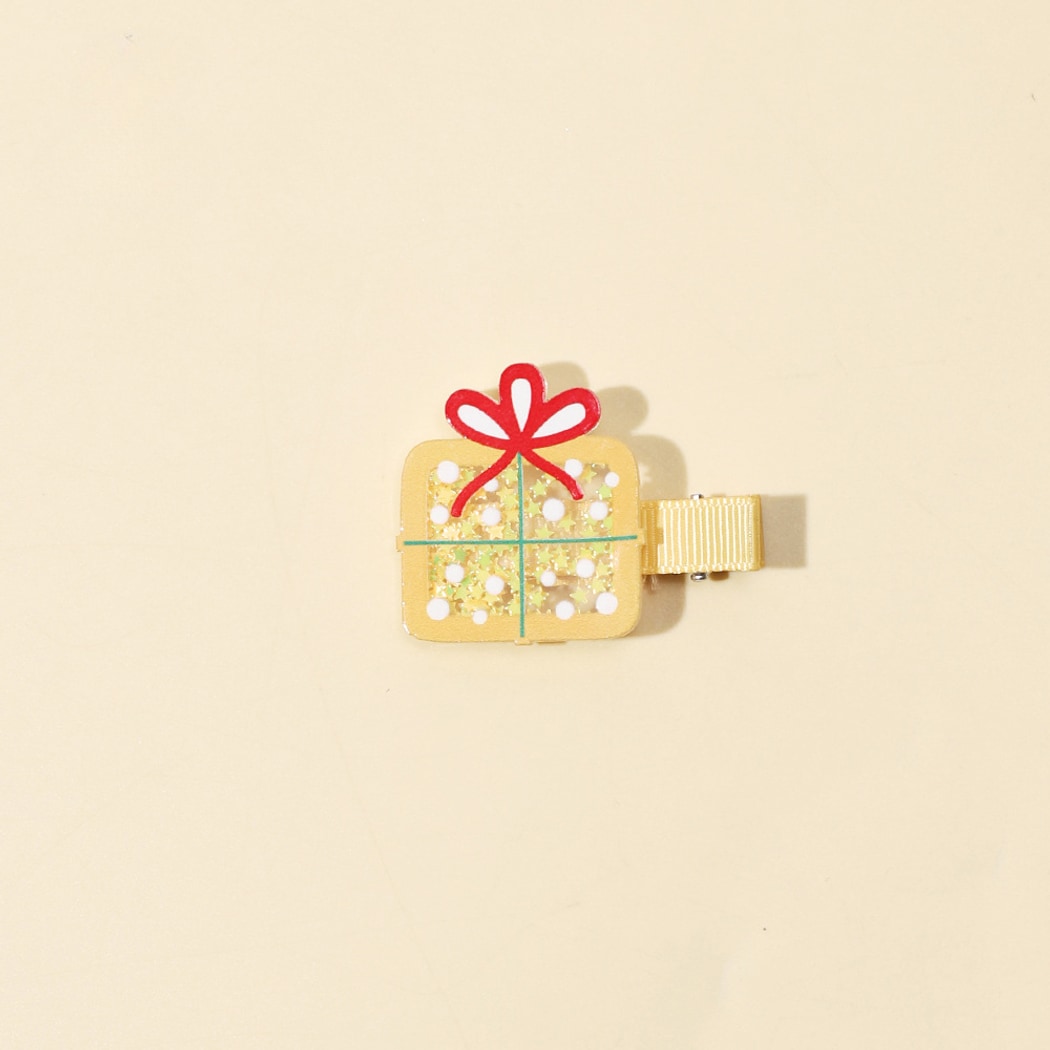 Beau - Glitter Christmas Details Side Barrette