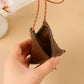 Keypus - Retro PU Bag Shape Bag Charm Keychain