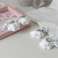 Keypus - Cute Cloud Face Keychain Bag Charm Keychain