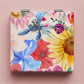 Mirroray - Floral Print Foldable Compact Makeup Mirror