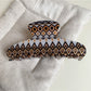 Beau - Elegant Stylish Plaid Hair Clip