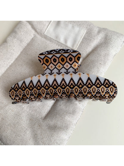 Beau - Elegant Stylish Plaid Hair Clip