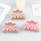 Beau - Minimalist Solid Color Flower Shaped Claw Clip