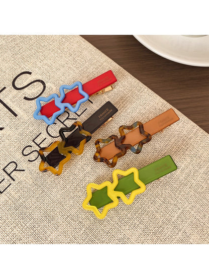 Beau - Adorable Colorful Star Shaped Hair Clip