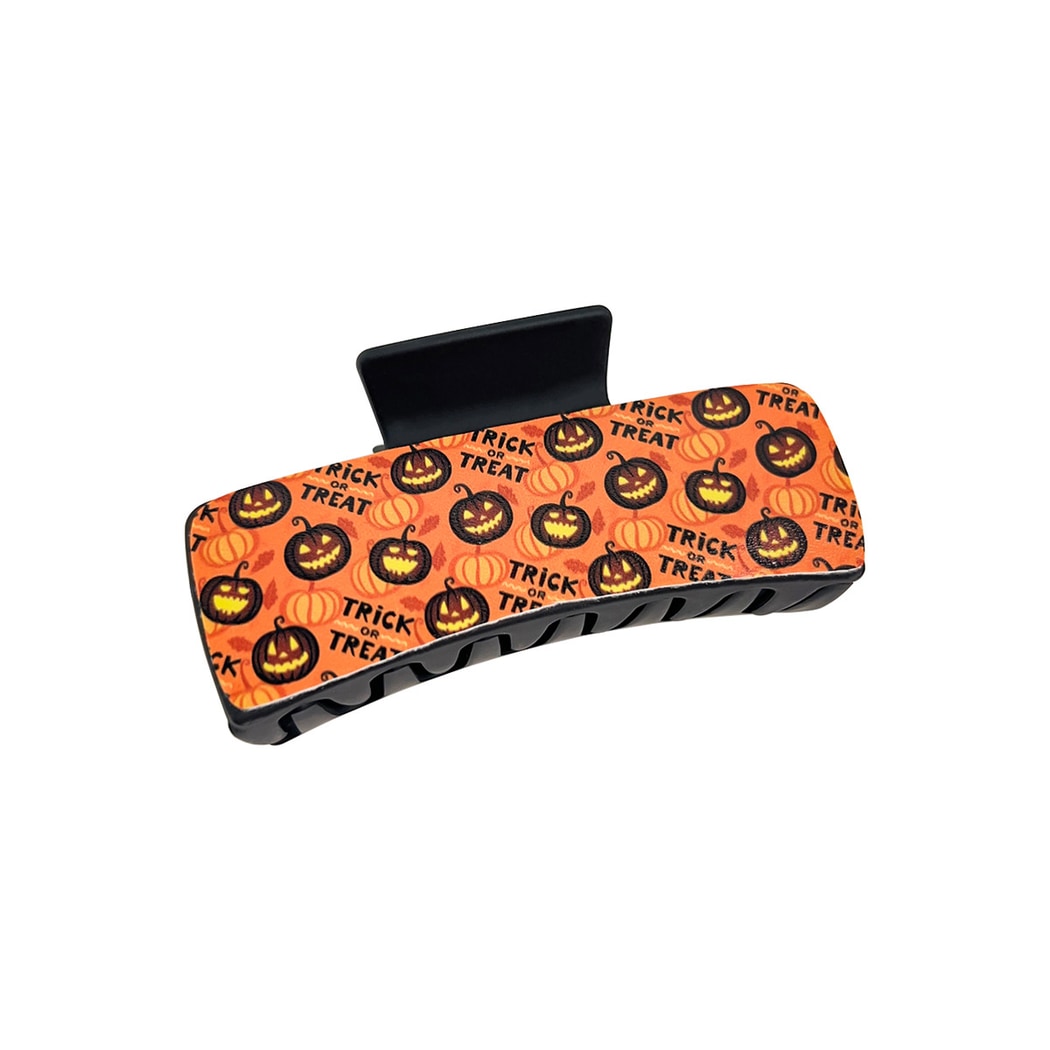 Beau - Halloween Ghost Print Claw Clip