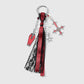 Keypus - Halloween Gothic Lace Bow Keychain