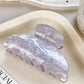 Beau - Macaron Colored Crescent Shaped Claw Clip