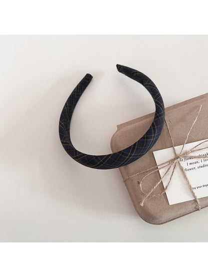 Gifty - Retro Elegant Plaid Hair Hoop