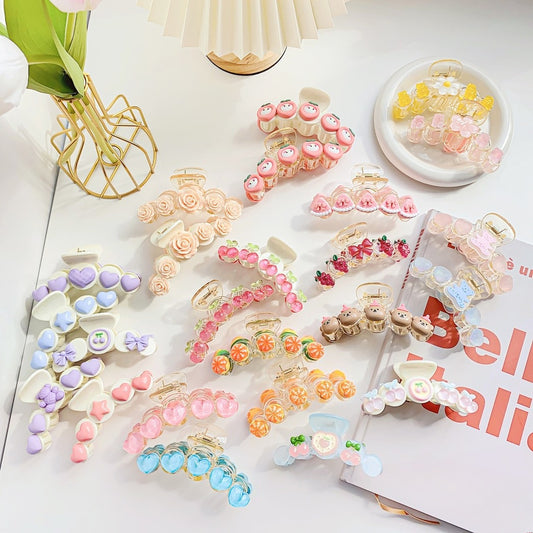 Beau - Sweet Fruit Design PS Hair Claw Clip