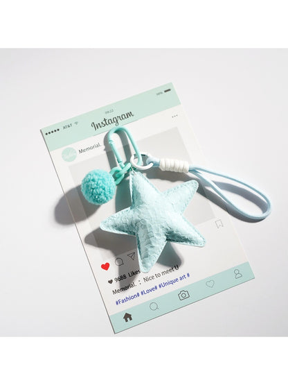 Keypus - Playful Starfish Charm Keychain