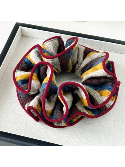 Gifty - Brown Striped Hair Ties
