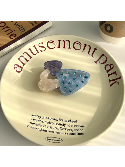 Beau - Mushroom Acetate Hair Claw Clip