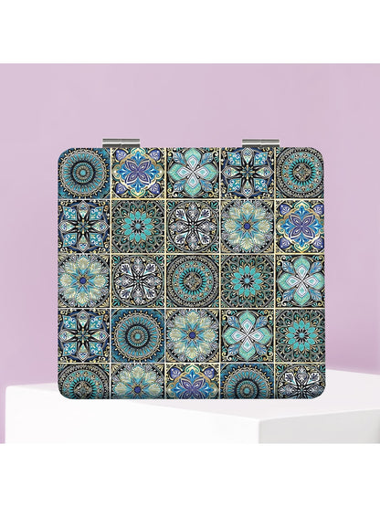 Mirroray - Decorative Pattern Folding Makeup Mirror