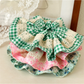 Gifty - Lace Trim Floral High Elasticity Scrunchie