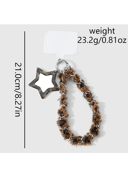 Keypus - Y2K Heart Star Mirror Shape Bag Charm Keychain