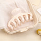 Beau - Solid Color Pumpkin Shaped Claw Clip