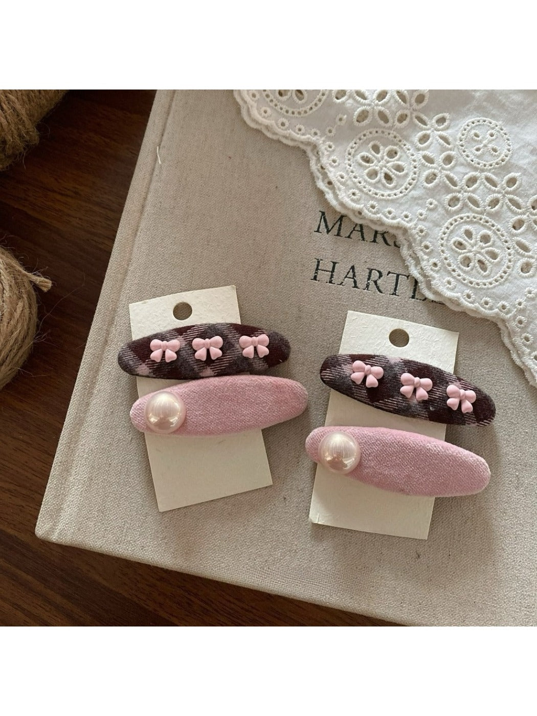 Beau - Cute Geometric-Shape Hair Clips