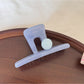 Beau - Alloy Acrylic Minimal Barrette Style Hair Clip