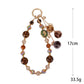 Keypus - Plush Pom-Pom Beaded Phone Strap