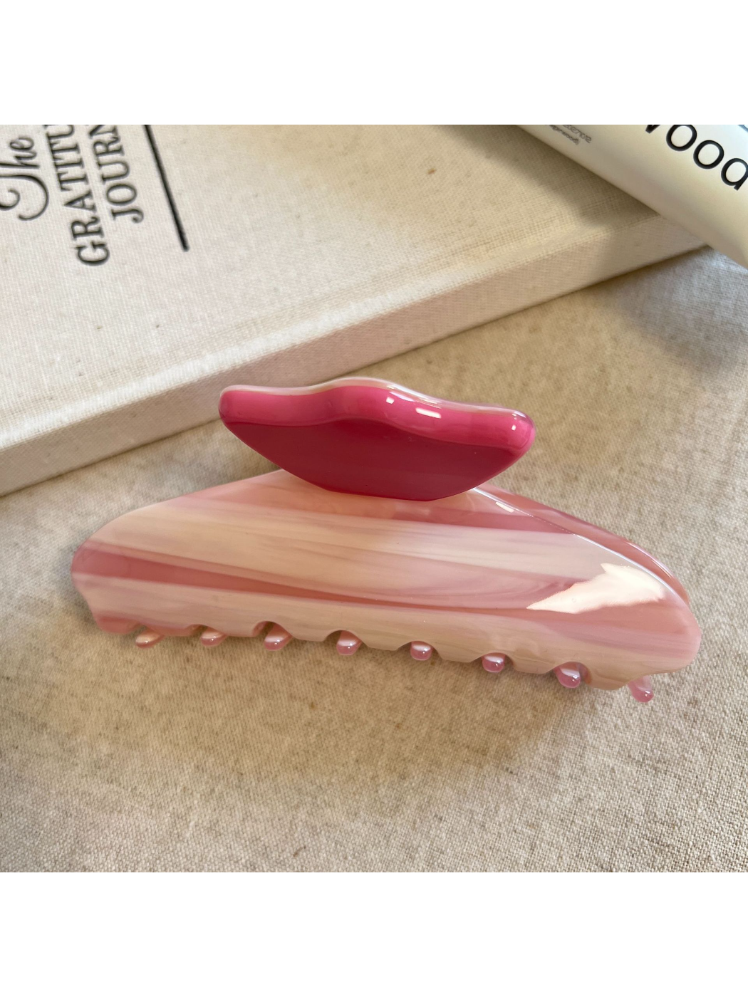 Beau - Colorful Striped Hair Clip